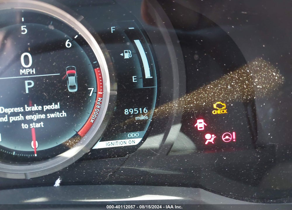 2015 LEXUS IS 250 VIN: JTHBF1D23F5067596
