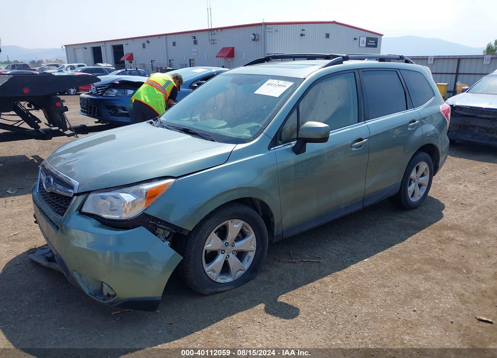 2016 SUBARU FORESTER 2.5I LIMITED VIN: JF2SJAHC9GH556279