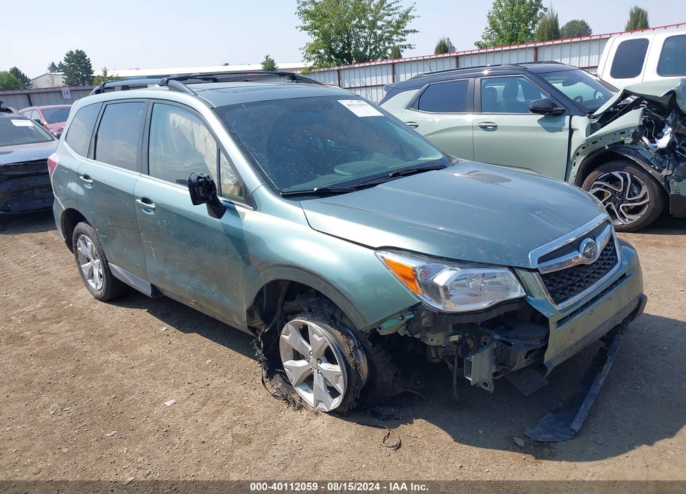 2016 SUBARU FORESTER 2.5I LIMITED VIN: JF2SJAHC9GH556279