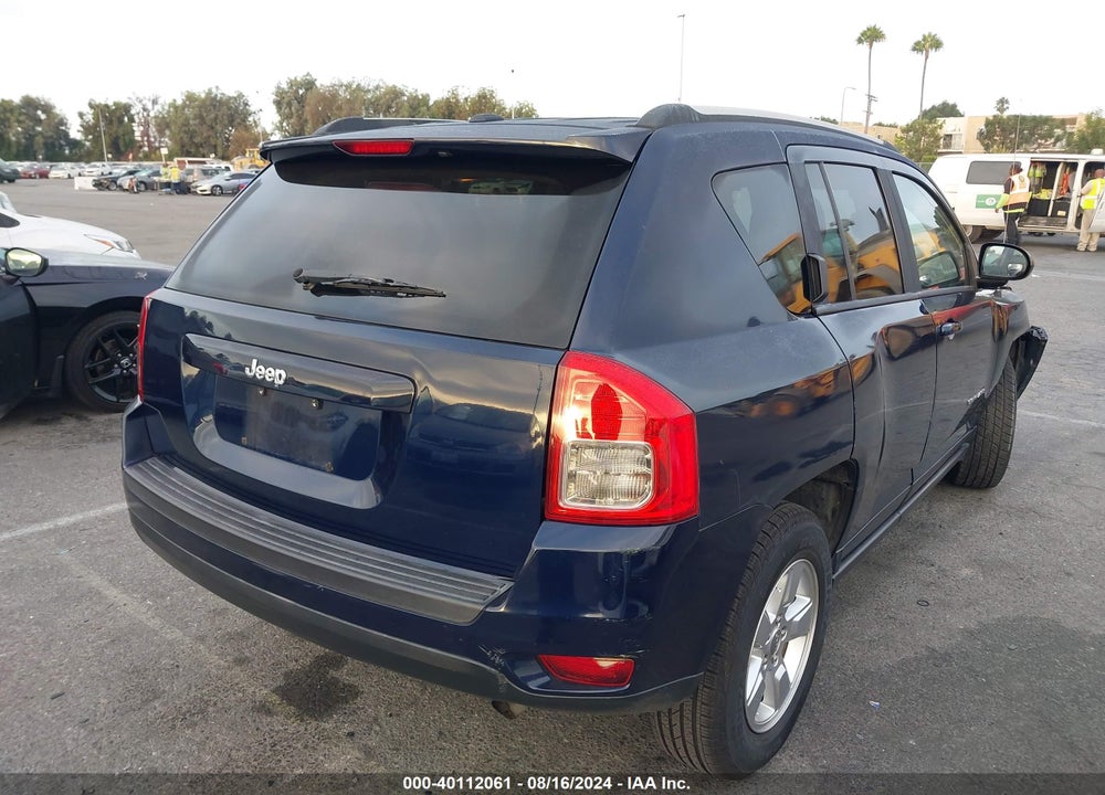 2013 JEEP COMPASS SPORT VIN: 1C4NJCBA6DD237617