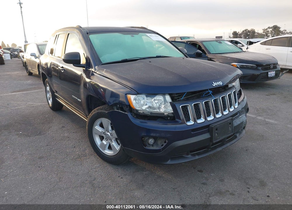 2013 JEEP COMPASS SPORT VIN: 1C4NJCBA6DD237617