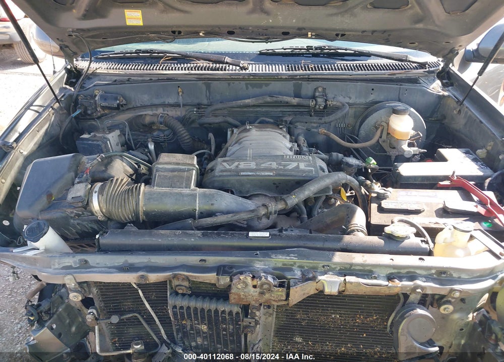 2004 TOYOTA TUNDRA LTD V8 VIN: 5TBBT48104S450800