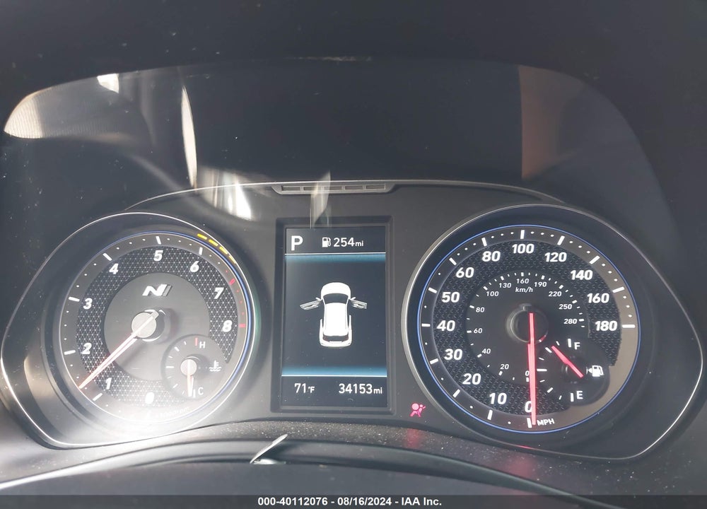 2022 HYUNDAI VELOSTER N VIN: KMHT36AH9NU013028