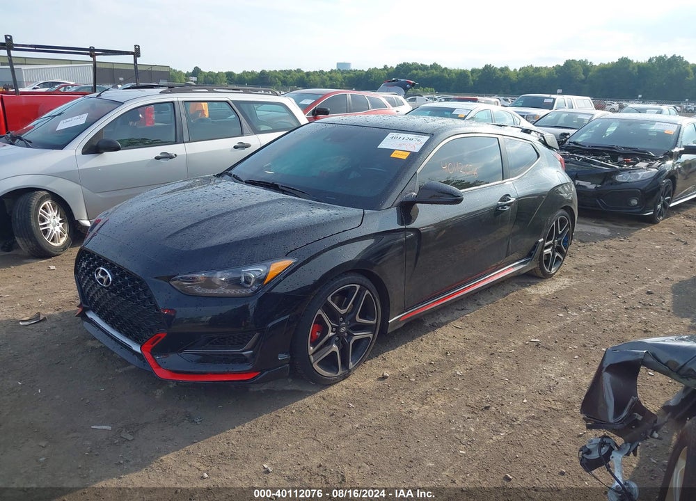 2022 HYUNDAI VELOSTER N VIN: KMHT36AH9NU013028