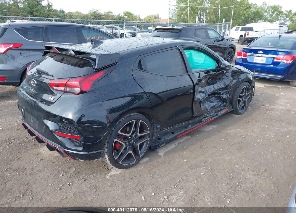 2022 HYUNDAI VELOSTER N VIN: KMHT36AH9NU013028