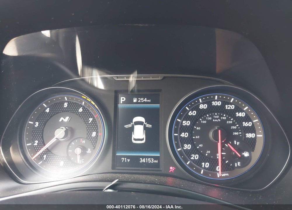 2022 HYUNDAI VELOSTER N VIN: KMHT36AH9NU013028
