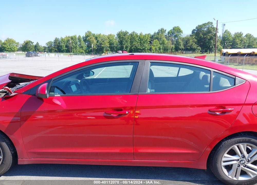 2019 HYUNDAI ELANTRA SEL VIN: KMHD84LF4KU766080