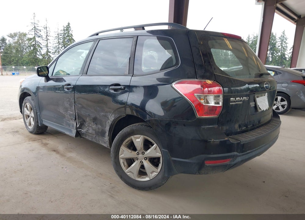 2015 SUBARU FORESTER 2.5I VIN: JF2SJABCXFH432433
