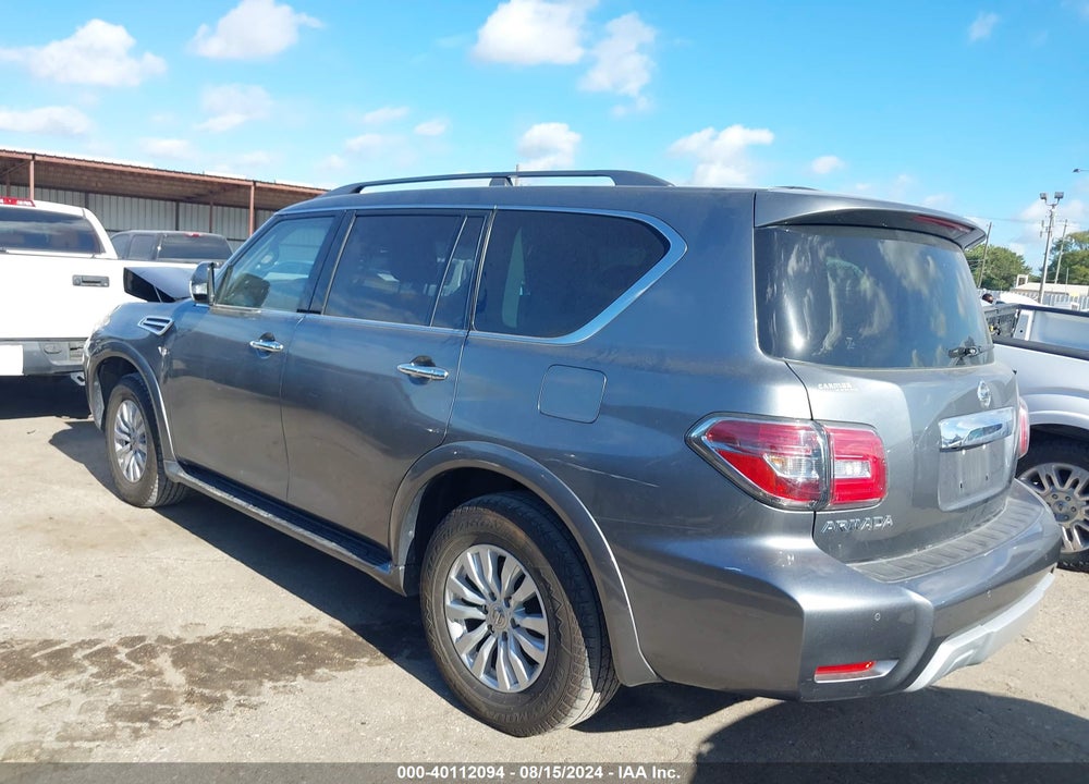 2017 NISSAN ARMADA SV VIN: JN8AY2ND5H9010507