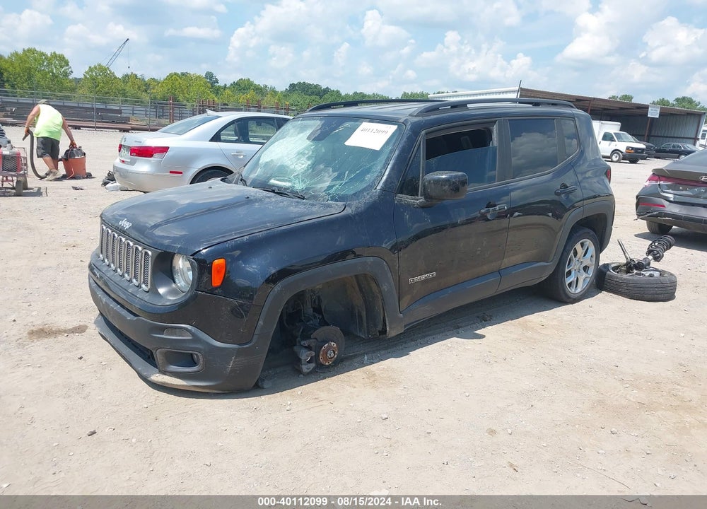 2018 JEEP RENEGADE LATITUDE FWD VIN: ZACCJABB3JPJ43256