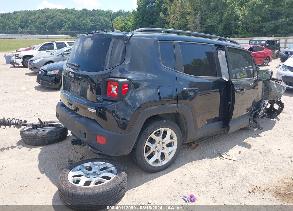 2018 JEEP RENEGADE LATITUDE FWD VIN: ZACCJABB3JPJ43256