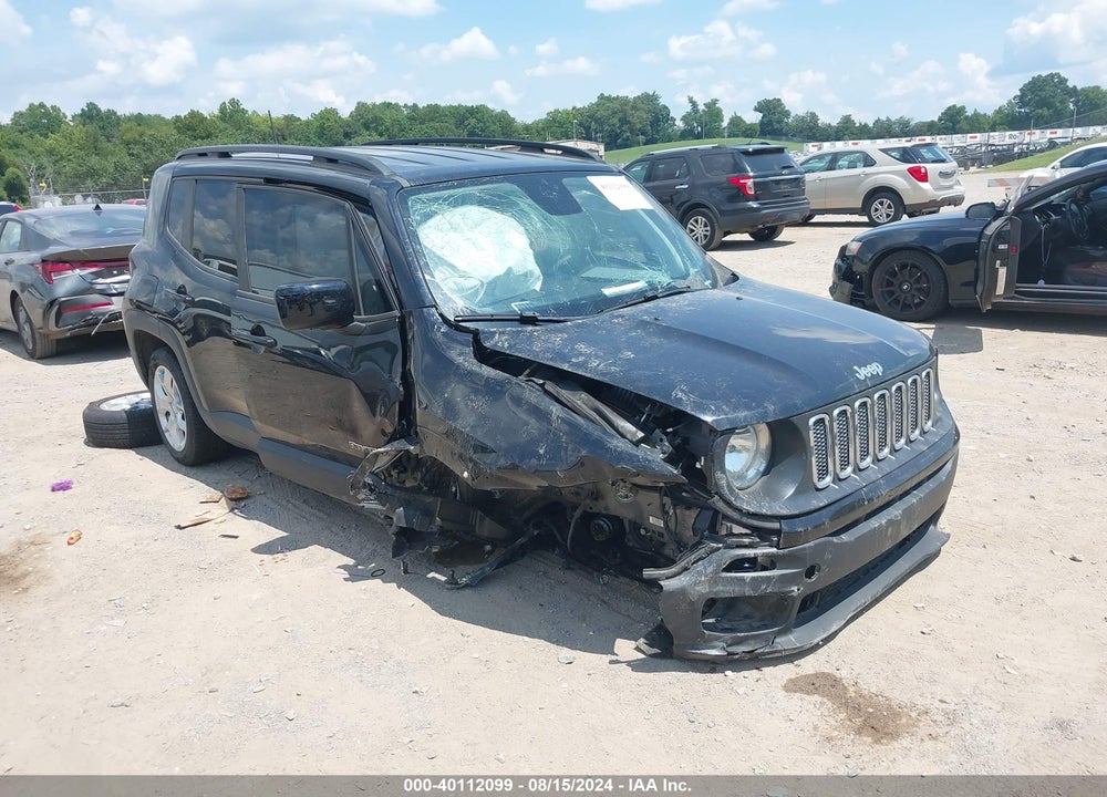 2018 JEEP RENEGADE LATITUDE FWD VIN: ZACCJABB3JPJ43256