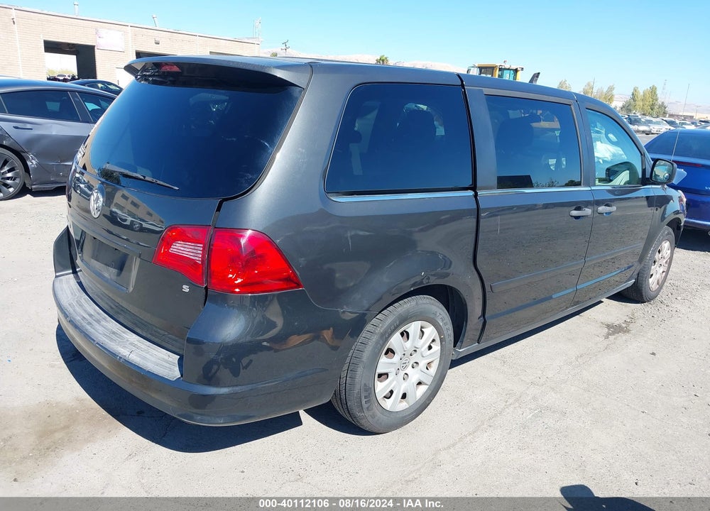 2012 VOLKSWAGEN ROUTAN S VIN: 2C4RVAAG7CR354022