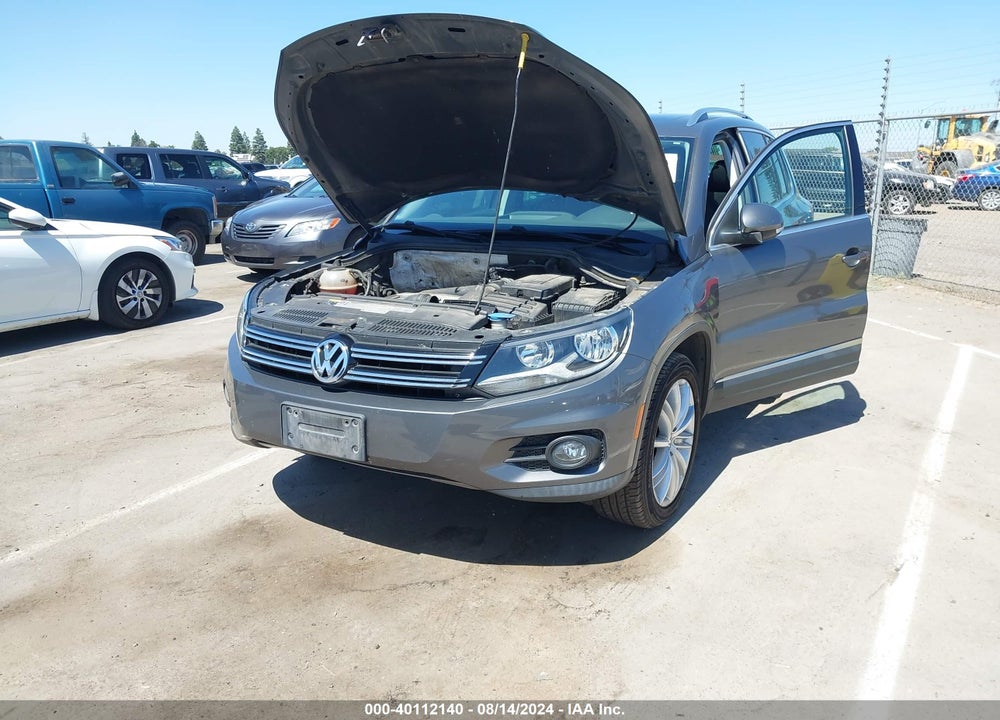 2014 VOLKSWAGEN TIGUAN SEL VIN: WVGAV3AXXEW551362