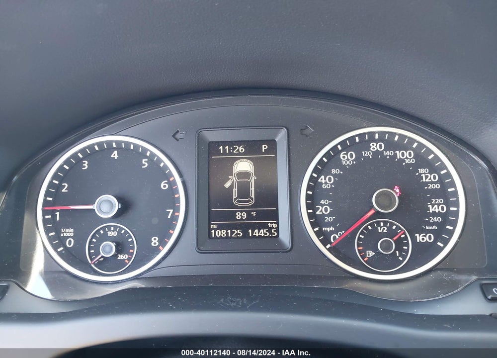 2014 VOLKSWAGEN TIGUAN SEL VIN: WVGAV3AXXEW551362