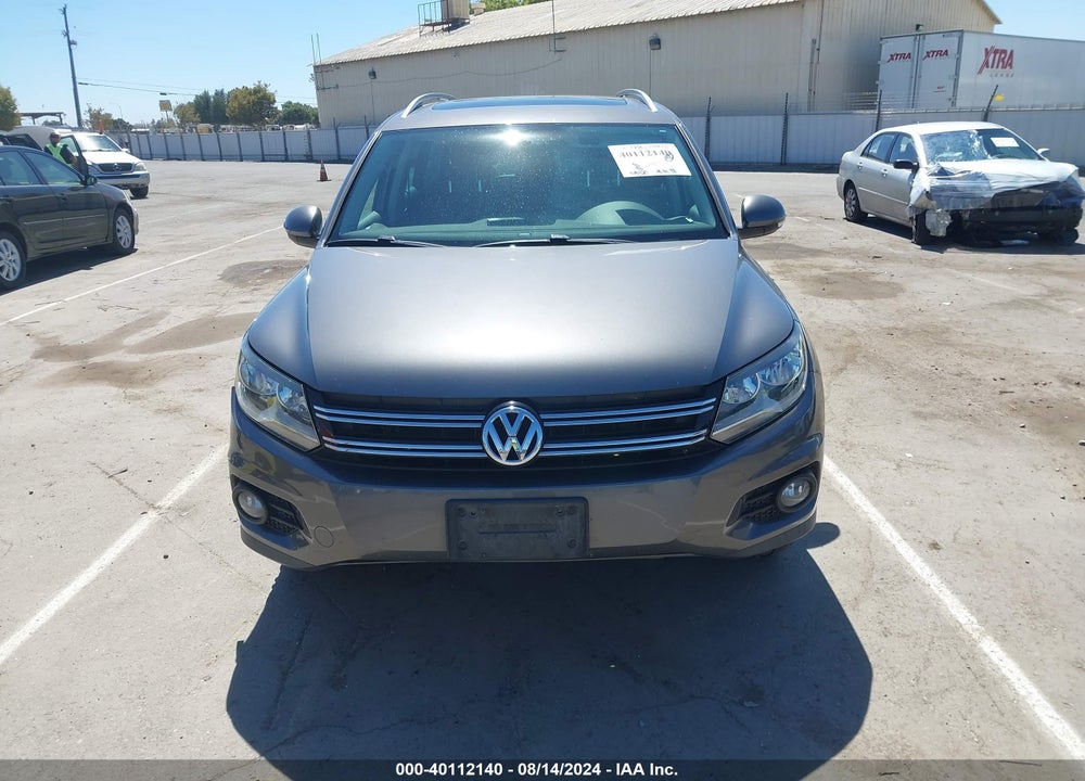 2014 VOLKSWAGEN TIGUAN SEL VIN: WVGAV3AXXEW551362