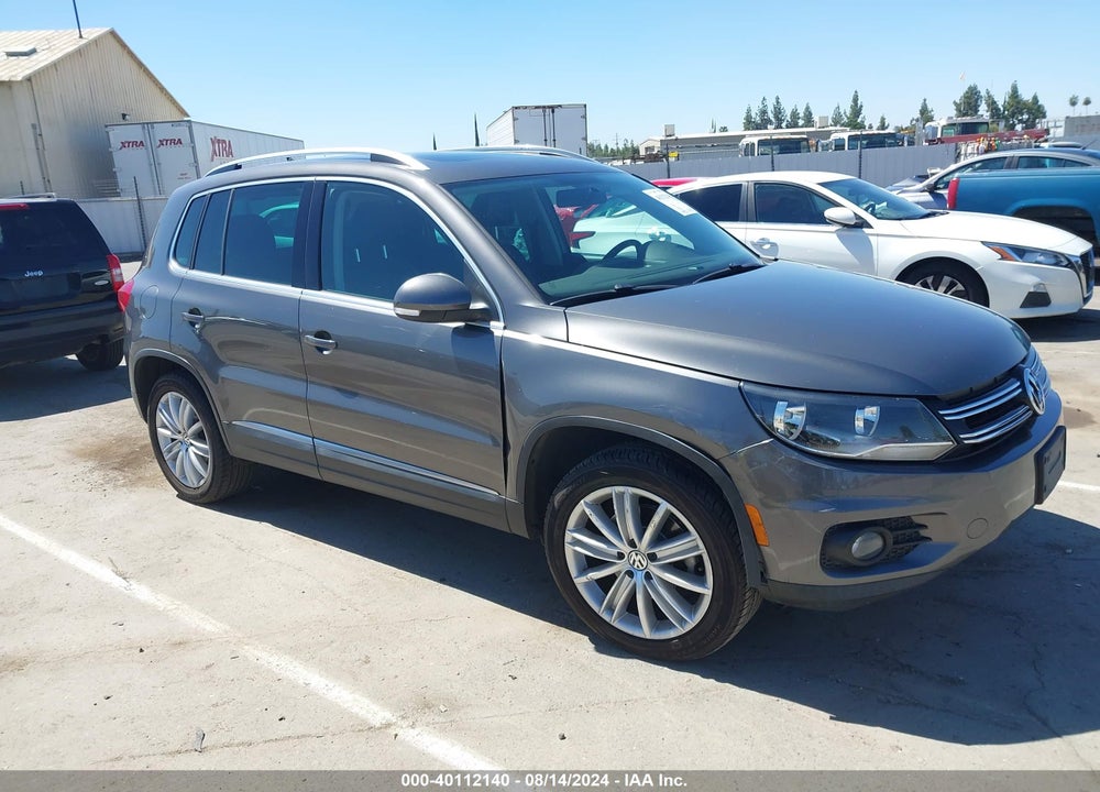 2014 VOLKSWAGEN TIGUAN SEL VIN: WVGAV3AXXEW551362