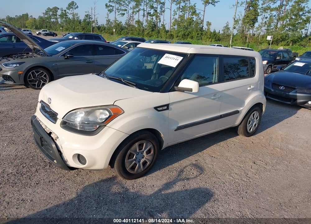 2013 KIA SOUL VIN: KNDJT2A58D7760529