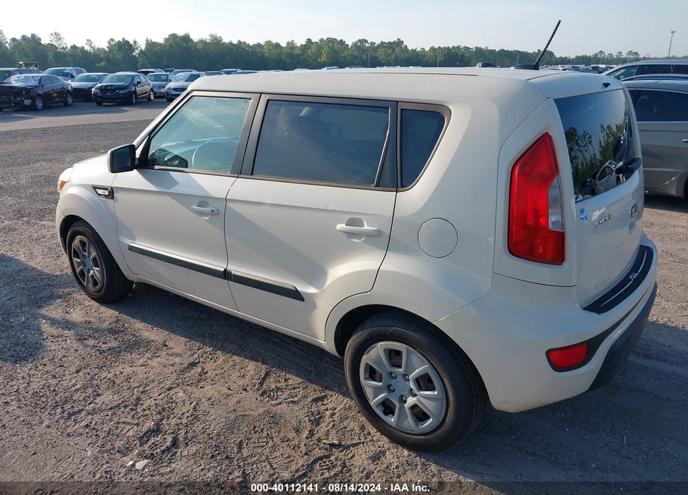 2013 KIA SOUL VIN: KNDJT2A58D7760529