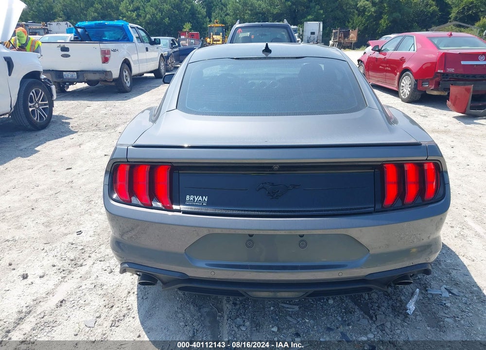 2021 FORD MUSTANG ECOBOOST FASTBACK VIN: 1FA6P8TH8M5147848