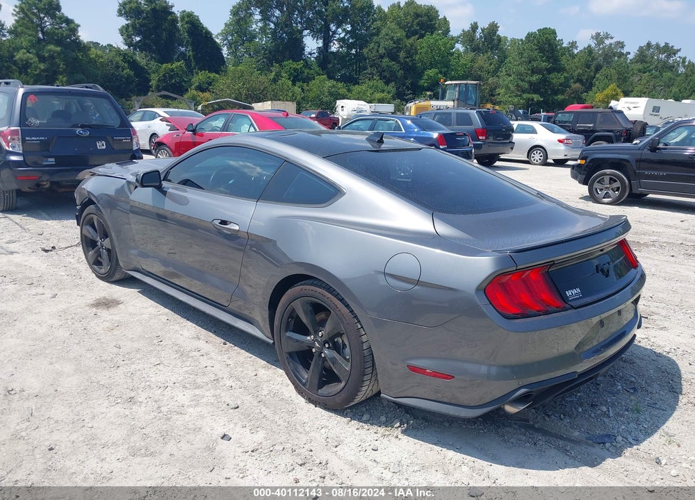 2021 FORD MUSTANG ECOBOOST FASTBACK VIN: 1FA6P8TH8M5147848