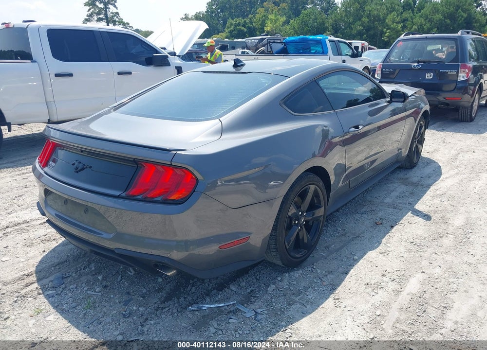 2021 FORD MUSTANG ECOBOOST FASTBACK VIN: 1FA6P8TH8M5147848
