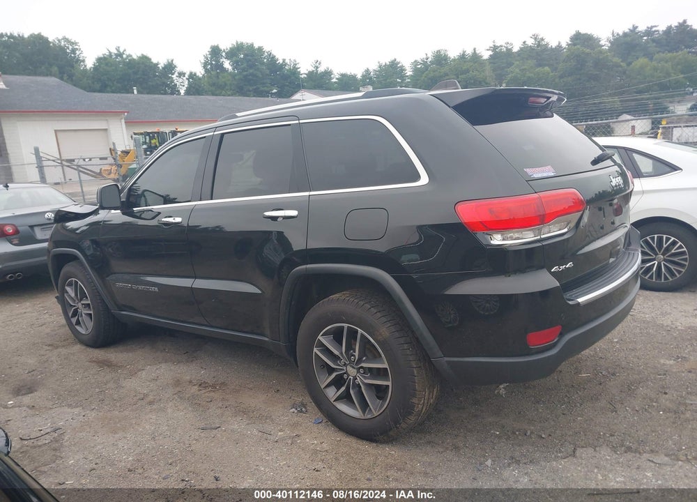 2017 JEEP GRAND CHEROKEE LIMITED 4X4 VIN: 1C4RJFBG0HC807808