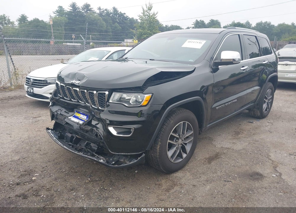2017 JEEP GRAND CHEROKEE LIMITED 4X4 VIN: 1C4RJFBG0HC807808