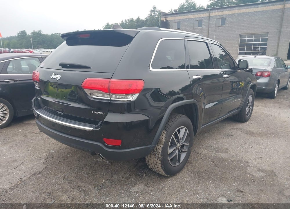 2017 JEEP GRAND CHEROKEE LIMITED 4X4 VIN: 1C4RJFBG0HC807808