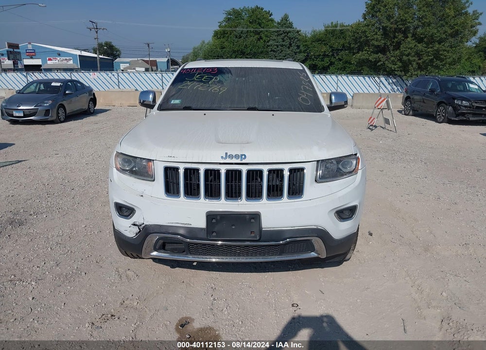 2014 JEEP GRAND CHEROKEE LIMITED VIN: 1C4RJFBG2EC102553