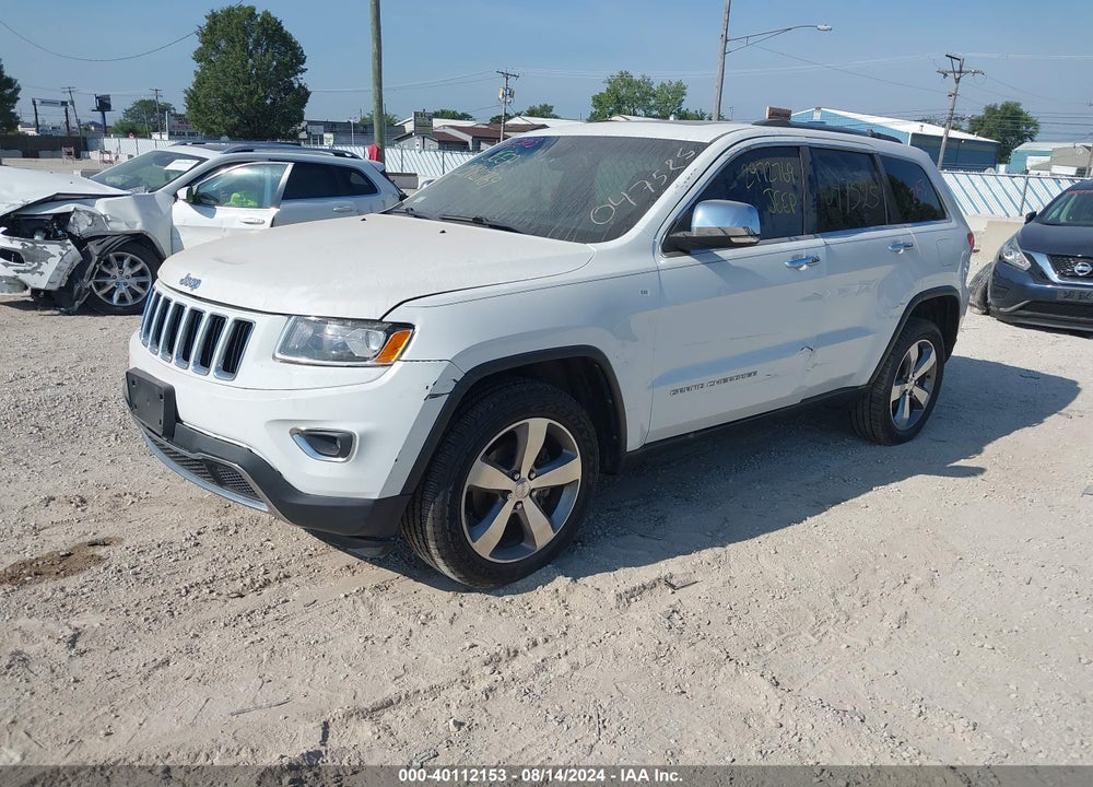 2014 JEEP GRAND CHEROKEE LIMITED VIN: 1C4RJFBG2EC102553