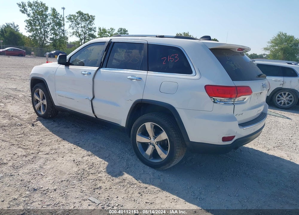 2014 JEEP GRAND CHEROKEE LIMITED VIN: 1C4RJFBG2EC102553