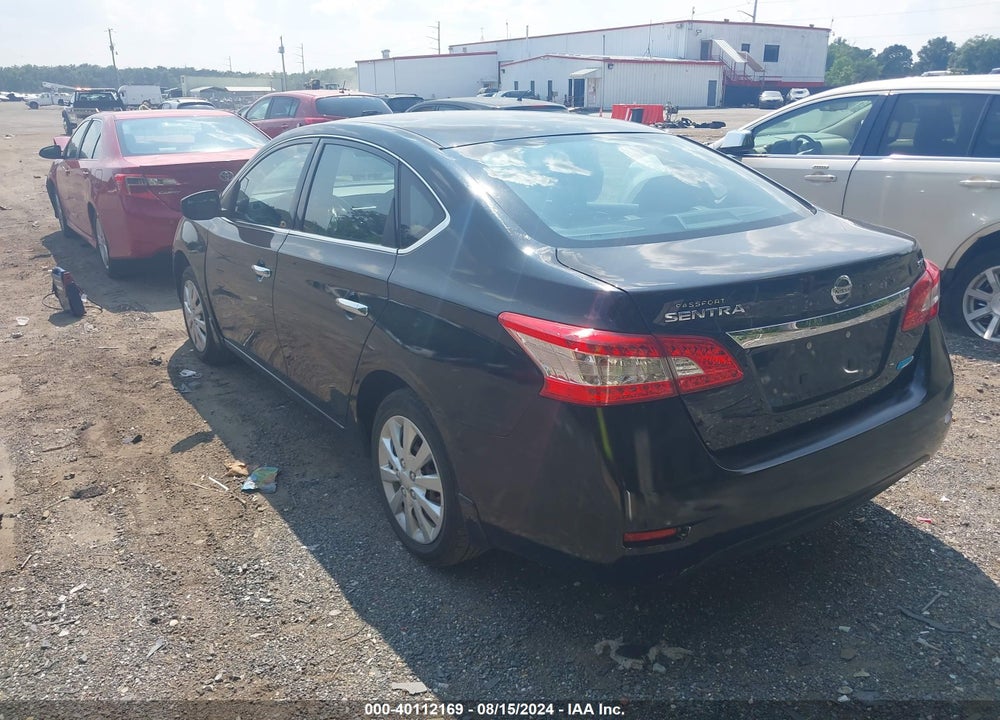 2014 NISSAN SENTRA SV VIN: 3N1AB7AP9EY279869