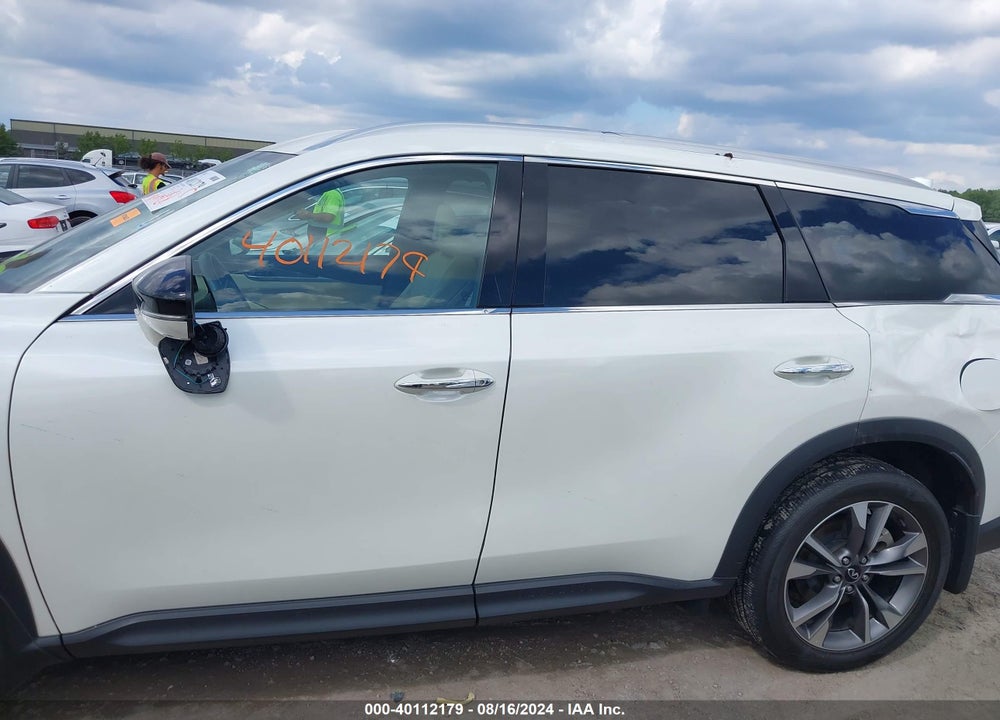 2022 INFINITI QX60 LUXE AWD VIN: 5N1DL1FS9NC342331