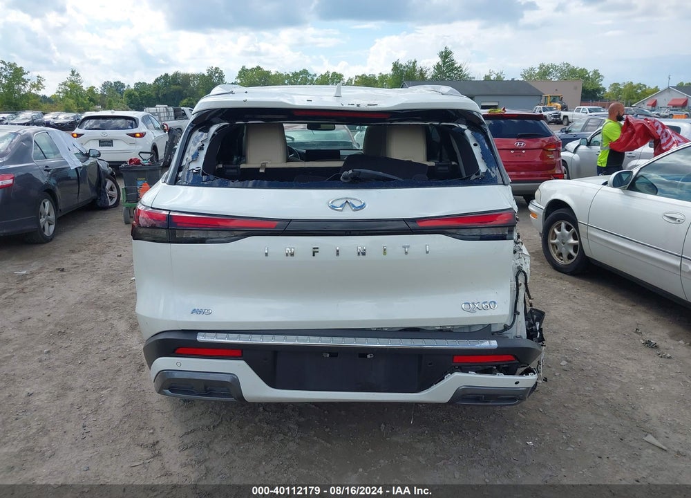 2022 INFINITI QX60 LUXE AWD VIN: 5N1DL1FS9NC342331