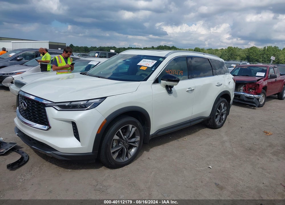 2022 INFINITI QX60 LUXE AWD VIN: 5N1DL1FS9NC342331