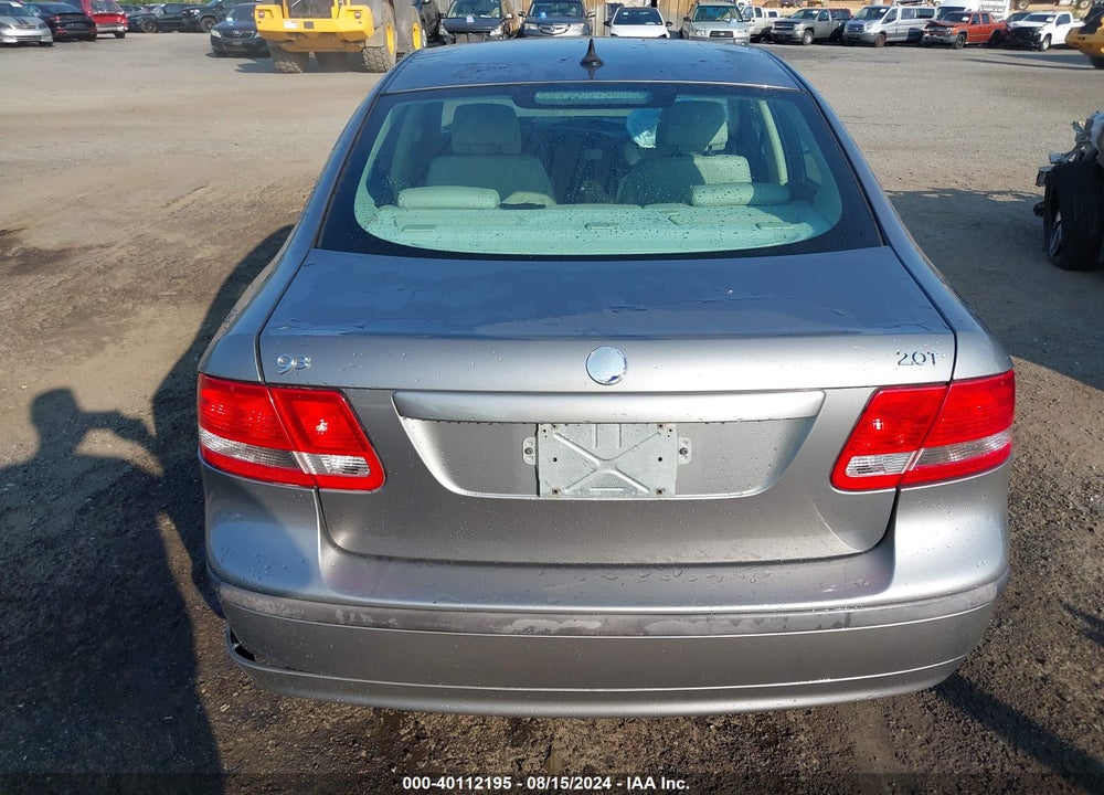 2006 SAAB 9-3 2.0T VIN: YS3FD49Y661024071