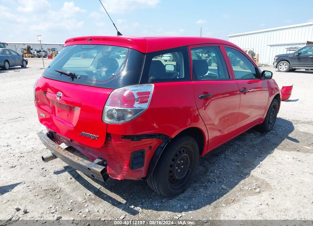 2008 TOYOTA MATRIX VIN: 2T1KR32E58C717438