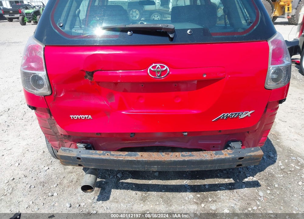 2008 TOYOTA MATRIX VIN: 2T1KR32E58C717438