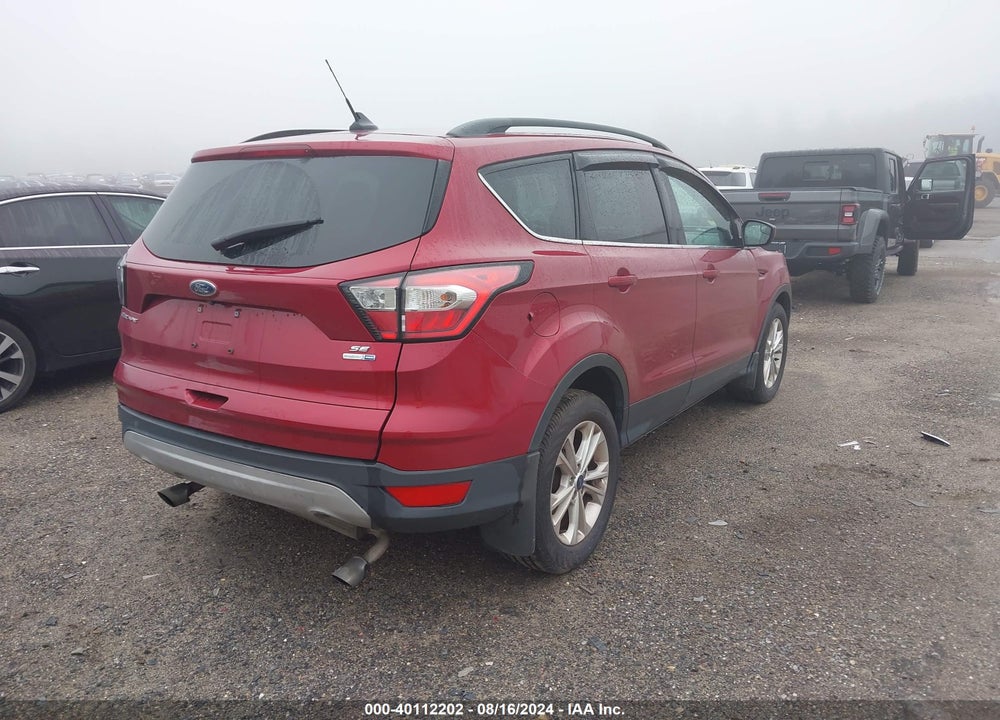 2018 FORD ESCAPE SE VIN: 1FMCU9GDXJUB01647