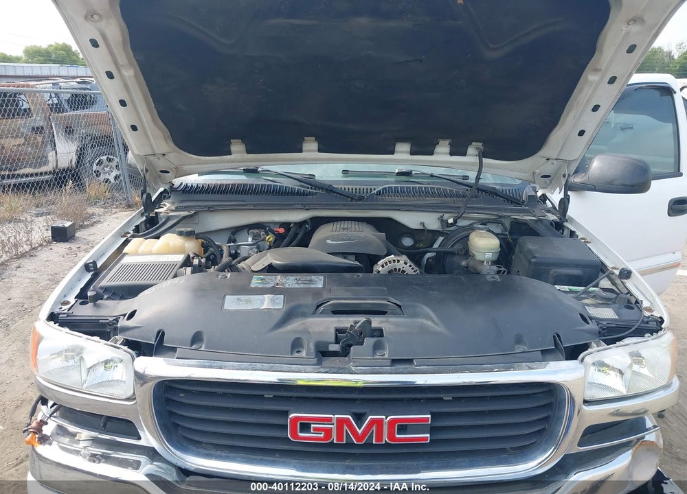 2005 GMC SIERRA 1500 SLE VIN: 2GTEK13T251317883