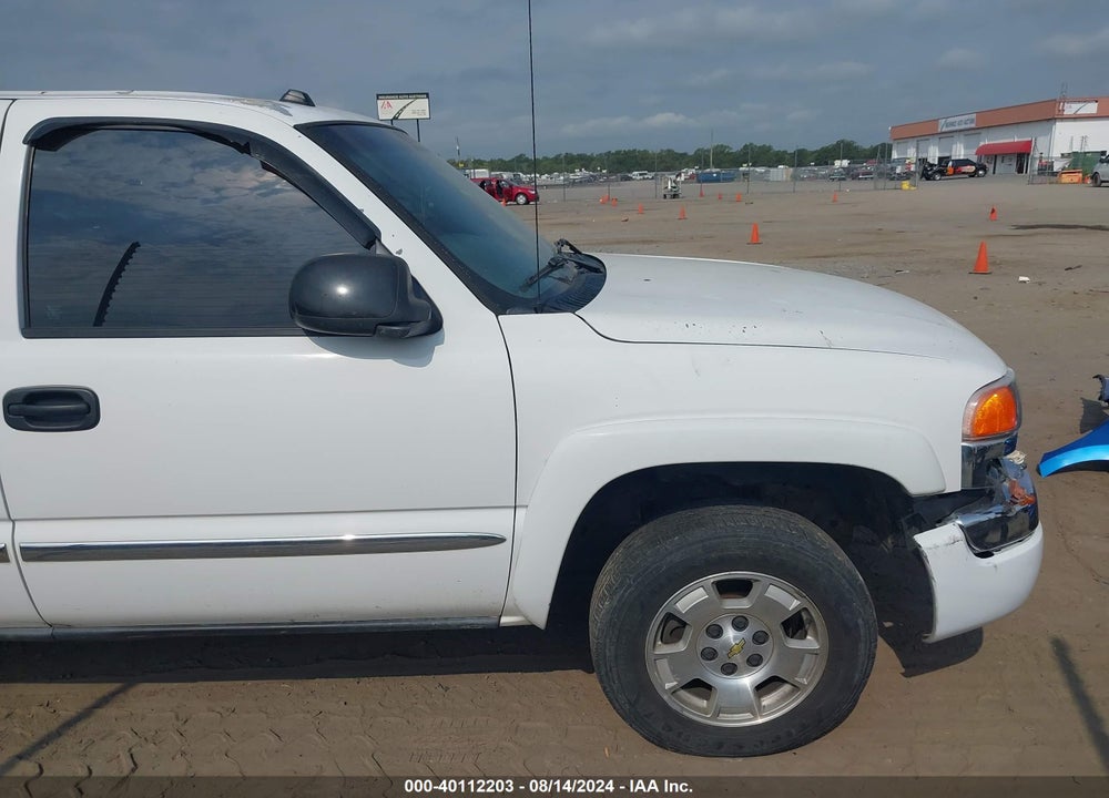 2005 GMC SIERRA 1500 SLE VIN: 2GTEK13T251317883