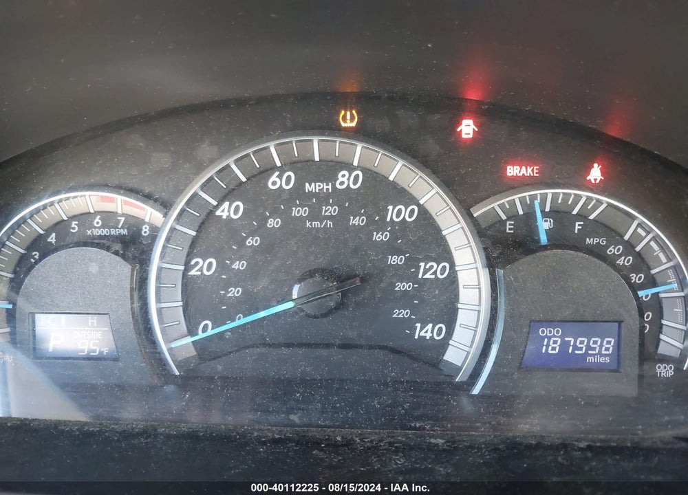2012 TOYOTA CAMRY SE VIN: 4T1BF1FK6CU188859