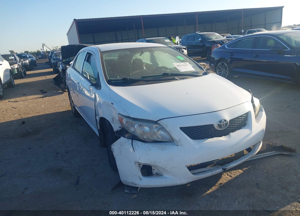 2010 TOYOTA COROLLA LE VIN: JTDBU4EE0AJ064009