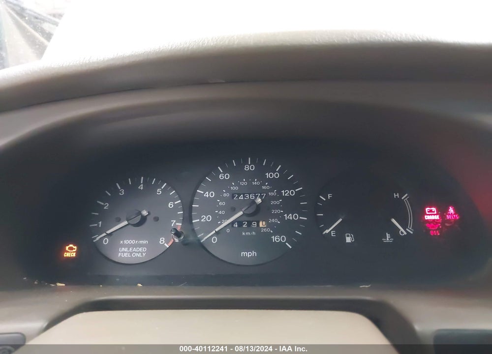 1998 MAZDA MILLENIA VIN: JM1TA2210W1416774
