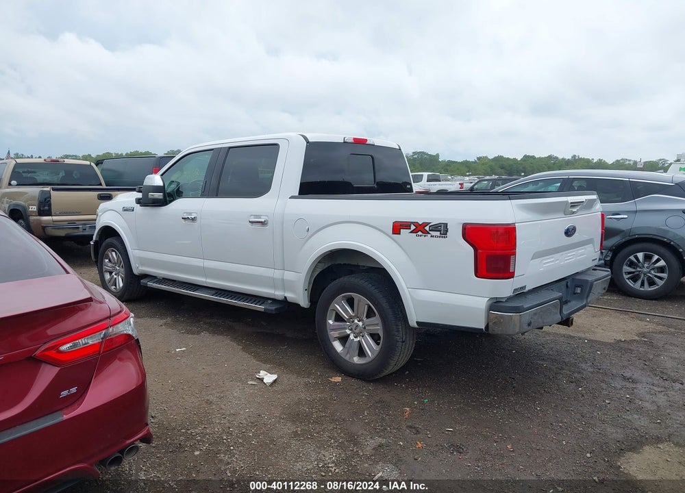 2019 FORD F-150 LARIAT VIN: 1FTEW1E48KFA46374