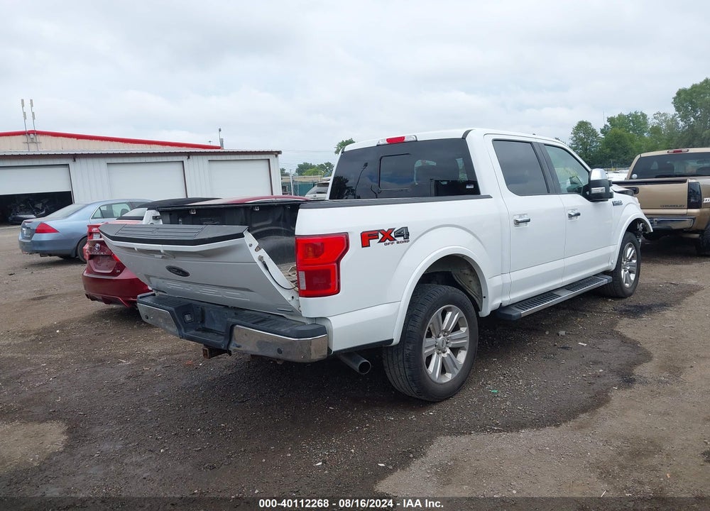 2019 FORD F-150 LARIAT VIN: 1FTEW1E48KFA46374