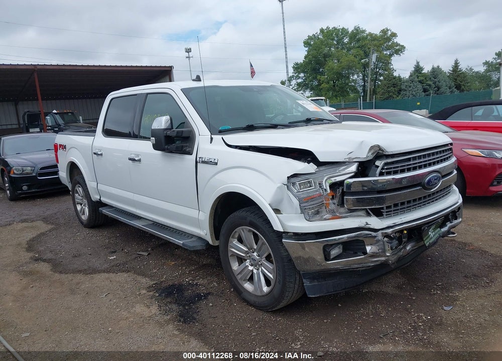 2019 FORD F-150 LARIAT VIN: 1FTEW1E48KFA46374