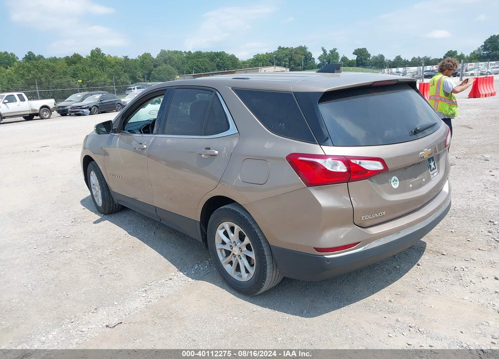 2018 CHEVROLET EQUINOX LT VIN: 3GNAXJEV2JL376883