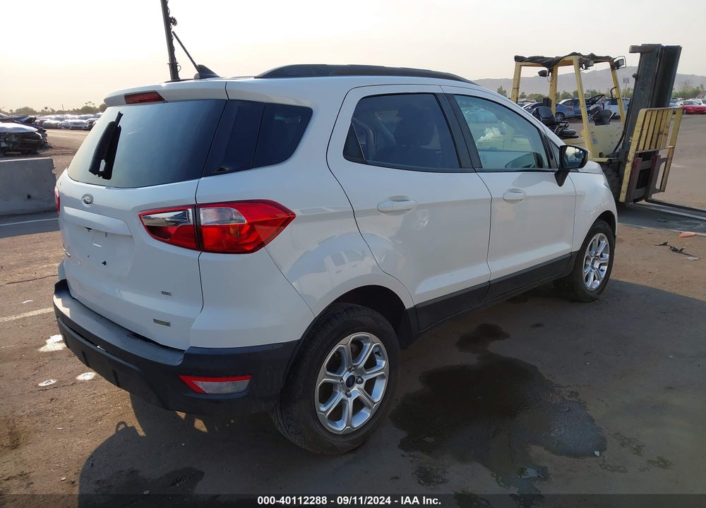 2018 FORD ECOSPORT SE VIN: MAJ3P1TE4JC207437